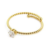 Anello Marlù Donna Time to in Acciaio Cristallo 18AN115GW-S